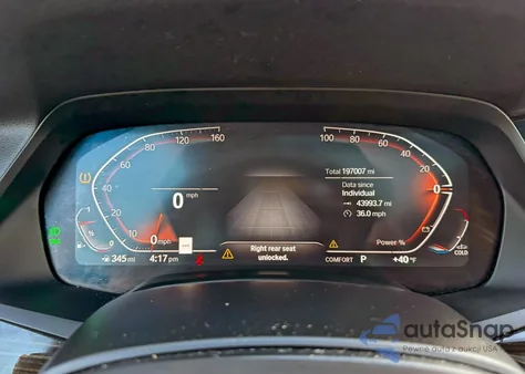 2021 BMW X7 xDrive40I z USA, uszkodzony, nr VIN 5UXCW2C0XM9F34225